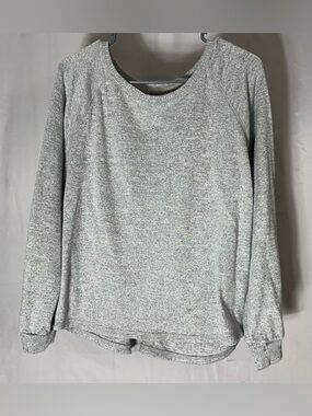 Light Gray Pullover Sweatshirt